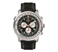Swiss Alpine Military Herren Uhr Chronograph Analog Quarz 7078.9537SAM Leder