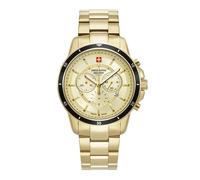 Swiss Alpine Military Herren Uhr Chronograph Analog Quarz 7089.9111SAM Edelstahl
