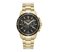 Swiss Alpine Military Herren Uhr Chronograph Analog Quarz 7089.9117SAM Edelstahl
