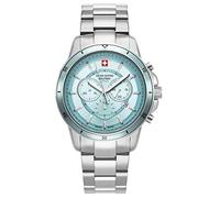 Swiss Alpine Military Herren Uhr Chronograph Analog Quarz 7089.9131SAM Edelstahl