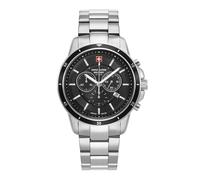 Swiss Alpine Military Herren Uhr Chronograph Analog Quarz 7089.9137SAM Edelstahl