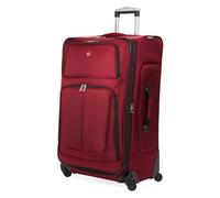 Swiss Gear Sion Softside Erweiterbares Gepäck, Burgunder, Checked-Large 29-Inch, Sion Softside Erweiterbares Gepäck