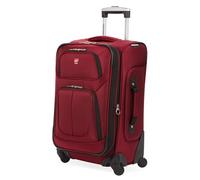 Swiss Gear Sion Softside Erweiterbares Rollgepäck, Burgunder, Carry-On 21-Inch, Sion Softside Erweiterbares Rollgepäck