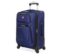 Swiss Gear Sion Softside-Gepäck mit Spinnrollen, blau (Blau) - 6283323156