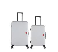 SWISS KOPPER SWISS KOPPER - 2er-Pack - Großer Koffer und mittelgroßer Koffer SPIEZ - grau