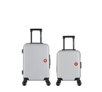 SWISS KOPPER SWISS KOPPER - 2er-Pack - Handgepäck und Handgepäck XXS SPIEZ - grau