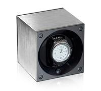 Swiss Kubik Uhrenbeweger Alu Masterbox - Gebürstet