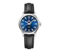 Swiss Military by Chrono Damen Uhr Armbanduhr Quarzwerk mit Edelstahl Lederarmband Analoge Damenuhr Silber SM34105.10