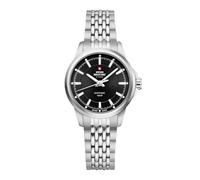 Swiss Military by Chrono Damen Uhr Armbanduhr Quarzwerk mit Edelstahl Metallarmband Analoge Damenuhr Silber SM34105.01
