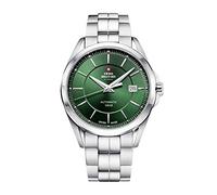 Swiss Military by Chrono Herren Uhr Armbanduhr Automatik Uhrwerk mit Edelstahl Metallarmband Analoge Herrenuhr Silber SMA34085.04