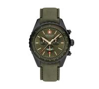Swiss Military Hanowa SMWGC0000340 Afterburn Chrono Herrenuhr mit Echtlederarmband Saphirglas