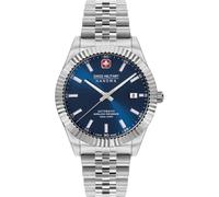 Swiss Military Hanowa Herrenuhr Diligenter Automatik SMWGL0002102 Blau 42 mm Saphirglas Swiss Made