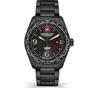 Swiss Military Hanowa Herren Analog Quarz Uhr 32019283 Schwarz Standardgröße Armband