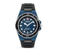 Swiss Military Hanowa Herren Analog Quarz Uhr mit Silikon Armband SMWGN0001184