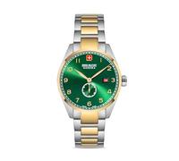 Swiss Military Hanowa Herren Analog Schweizer Quarzwerk Uhr mit Edelstahl Armband SMWGH0000760