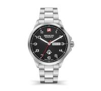 Swiss Military Hanowa Herren Armbanduhr Puma in der Farbe Silber mit Edelstahlarmband; Gehäusedurchmesser: 45 mm; SMWGH2100303