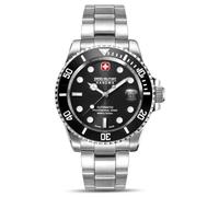 Swiss Military Hanowa Herren Automatikuhr Sealord Professional Diver 41 MM Durchmesser Datum Saphirglas