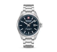 Swiss Military Hanowa Herrenuhr Pioneer 41 MM Durchmesser mit Edelstahlband und Saphirglas