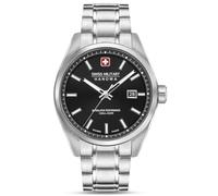 Swiss Military Hanowa Herrenuhr Pioneer 41 MM Durchmesser mit Edelstahlband und Saphirglas