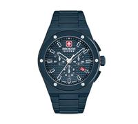 Swiss Military Hanowa Herrenuhr Sidewinder Ceramic SMWGI0002281 Keramikarmband Blau 42mm Quarz 10 bar