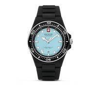 Swiss Military Herren Analog Schweizer Quarzwerk Uhr mit Silikon Armband SMWGN0001186