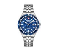Swiss Military Hanowa Quarzuhr Flagship Elements Quarz 10 ATM Damen Silber Unisize