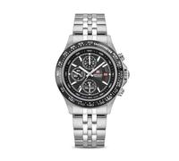 Swiss Military Hanowa Herren Chronograph Uhr Armbanduhr Edelstahl Schwarz Chronographen Herrenuhr Armbänder Uhren