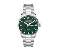 Swiss Military Hanowa Roadrunner Maxed Herrenuhr mit Edelstahlband und Saphirglas DayDate