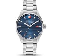 SWISS MILITARY HANOWA - ROADRUNNER - Metallarmband - silver - blue dial