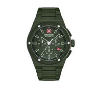 SWISS MILITARY HANOWA - SIDEWINDER CERAMIC - Keramikarmband - green - green dial