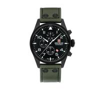SWISS MILITARY HANOWA - Chronograph Edelstahl Herrenuhren Herren