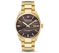 Swiss Military Hanowa SMWGH0006010 Herrenuhr Golden Beech Edelstahlband Saphirglas