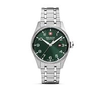 Swiss Military Hanowa Herrenuhr Thunderbolt SMWGH0000803 Grün 40 mm Edelstahl Saphirglas Swiss Made
