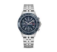 SWISS MILITARY HANOWA - WATCHMAN - Chronograph - Metallarmband - blue dial