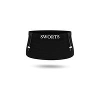 SWORTS Tube Run Belt I Seamless Jogging Lauftasche mit Marathon-Funktion & Wenig Gewicht (Laufgürtel Damen & Herren)