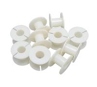 Sxhlseller 20 Stück Leere Drahtspulen für die DIY-Lautsprechermontage, ABS-Kunststoffspulen für Frequenzweiche, Schwingspule, Induktor, 39 Mm X 26 Mm