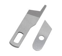 Sxhlseller Nähmaschinen-Ober- und Untermesser-Set, Eisen-Ersatzmesser für die Modelle 14HD854, HD0450S, HD0400S, SE017 für Stabile und Präzise Nähergebnisse