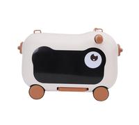 Sxhlseller Ride-On-Handgepäck, Leicht, Innovatives Design für Flugreisen für, 25 Kg, Blau (Brown)