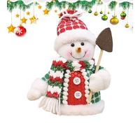 syayw Weihnachtsplüsch | Innendekoration Weihnachtsmann Rentier aus Plüsch | Dekorativ für Nachttisch Wohnzimmer Schlafzimmer Büro Sofa Auto