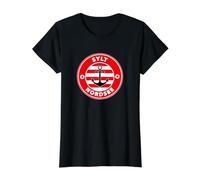 Sylt Nordsee Insel Urlaub Strand Surfing Friesland Souvenir Preisgünstiges Grafik-T-Shirt, Damen, Schwarz, S