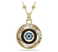 Symbolica Anhänger, Böser Blick, Mittel, Mehrfarbig, Goldlegierungsschicht OS