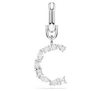 Symbolica Charm, C, Weiß, Rhodiniert OS