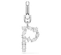 Symbolica Charm, P, Weiß, Rhodiniert OS