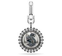 Symbolica Charm, Schwan, Schwarz, Rhodiniert OS