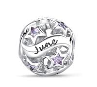 Symretie Charm Anhänger Damen 925 Sterling Silber für Armband Charms Beads passend für Pandora Armband und Halskette, Kompatibel mit Europäischen Armbänder für Frauen Mädchen XP