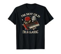 Synth-Pop, New-Wave-Musik, Dark-Wave, Ruhestand Synthesizer Preisgünstiges Grafik-T-Shirt