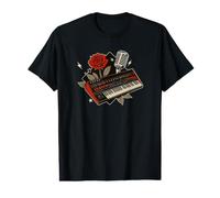 Synth-Pop, New-Wave-Musik, Dark-Wave, Synthesizer-Synth Preisgünstiges Grafik-T-Shirt