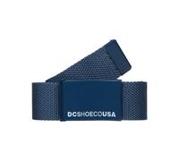 Synthetikgürtel DC SHOES "Web", Herren, blau (schwarz denim), Kunstfaser, Gürtel (85316159-0) schwarz denim
