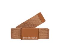 Synthetikgürtel DC SHOES "Web", Herren, braun (golden braun), Kunstfaser, Gürtel (79688204-0) golden braun