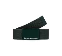 Synthetikgürtel DC SHOES "Web", Herren, schwarz (deep forest), Kunstfaser, Gürtel (70604544-0) deep forest